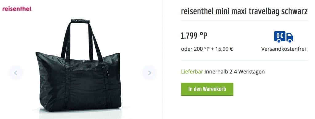 Der Payback Prämienshop