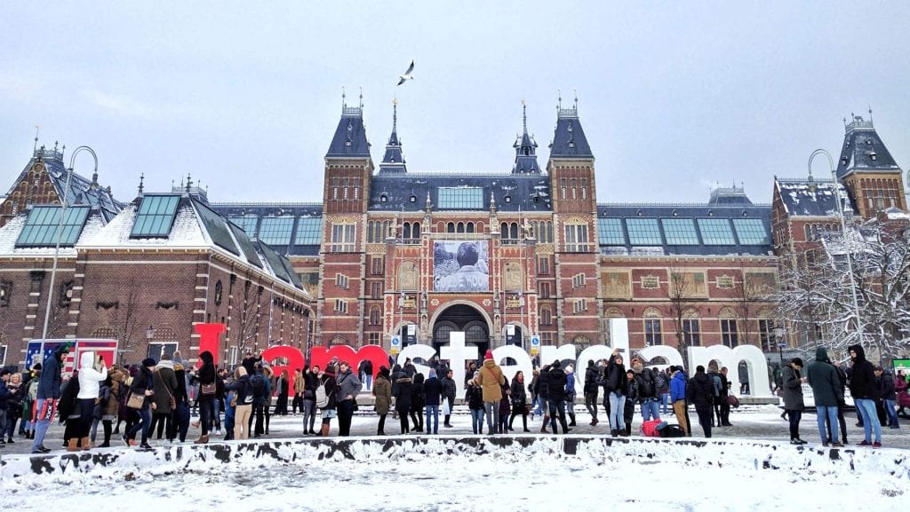 Rijksmuseum Amsterdam Winter