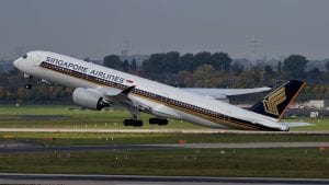 Singapore Airlines Airbus A350 Start
