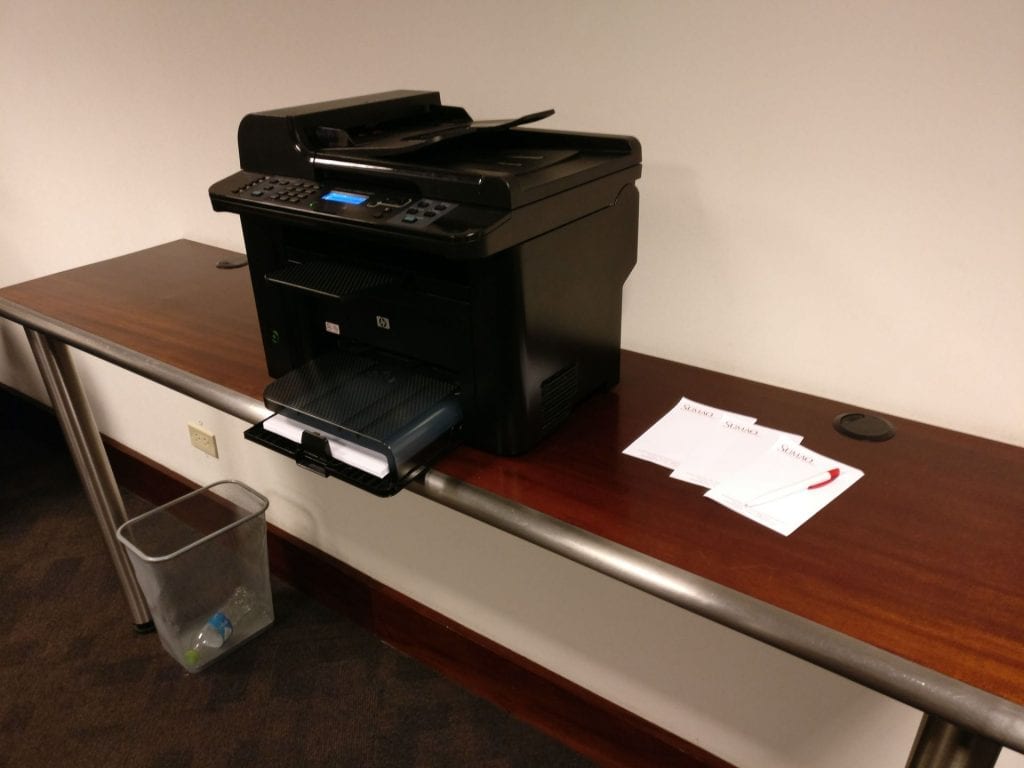Sumaq VIP Lounge Lima Printer