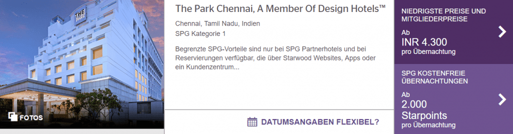 The Park Chennai SPG