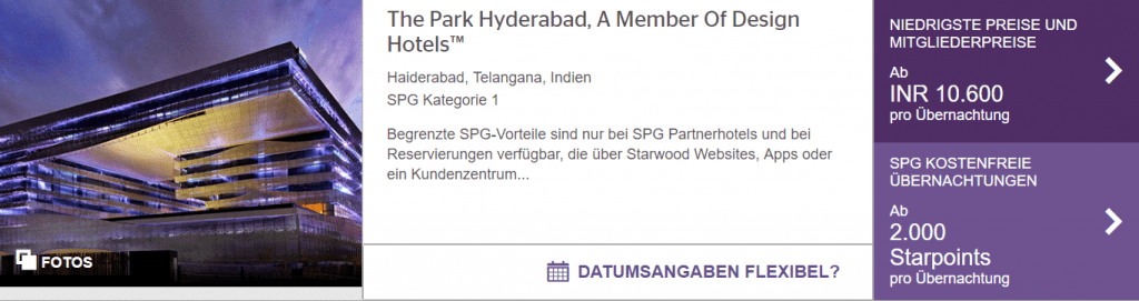 The Park Hyderabad SPG