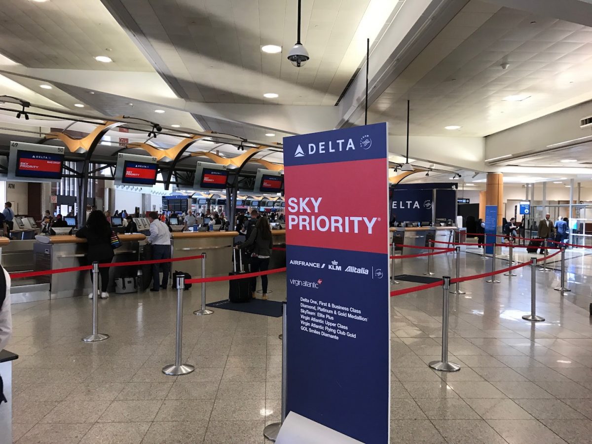 Delta First Class Priority Checkin