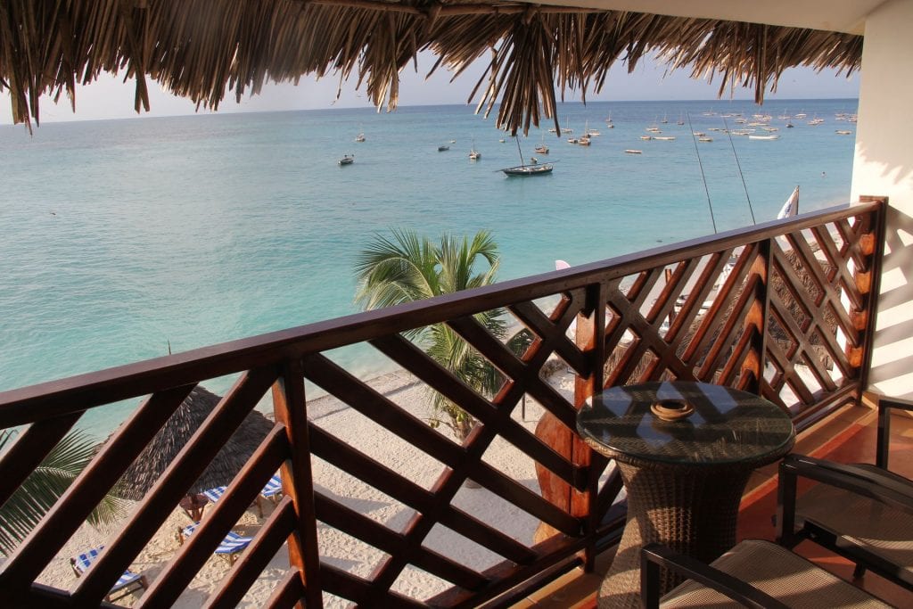DoubleTree Resort Zanzibar Nungwi Ocean View Room Balcony