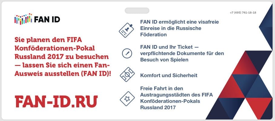 Einreisebestimmungen für Russland – Fan ID