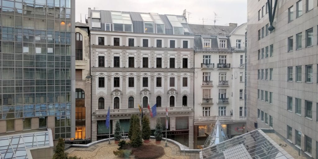 Kempinski Hotel Corvinus Budapest Ausblick