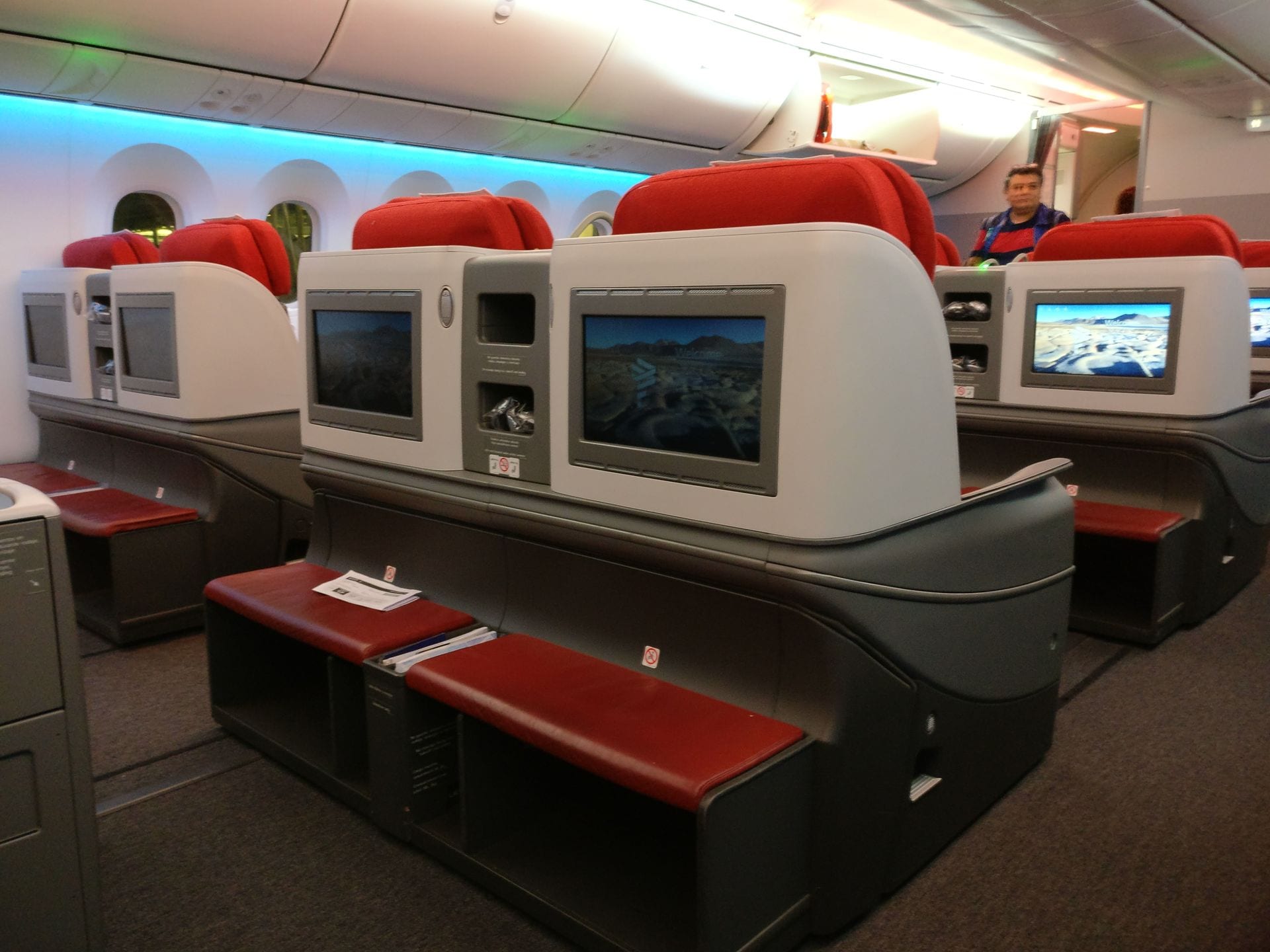 LATAM Business Class Boeing 787 9 Cabin 2