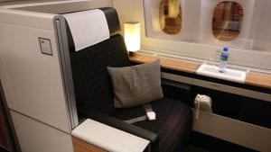 Swiss First Class Boeing 777 Suite 2