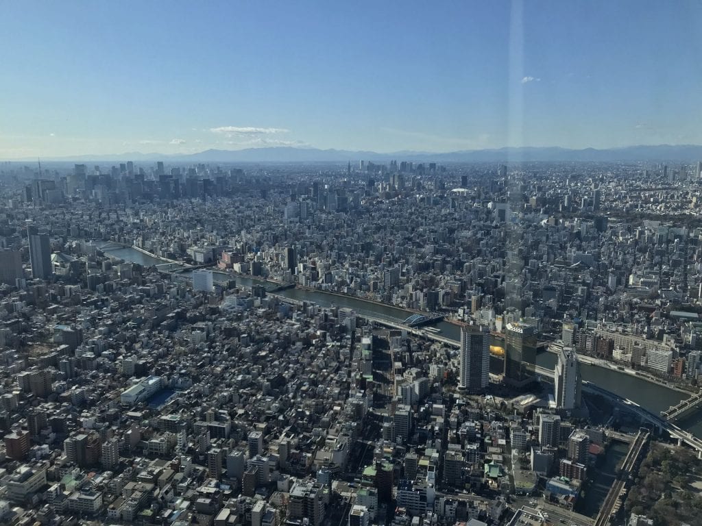 Tokio skytree view
