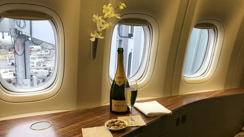 Review Cathay Pacific First Class Purer Luxus Uber Den Wolken