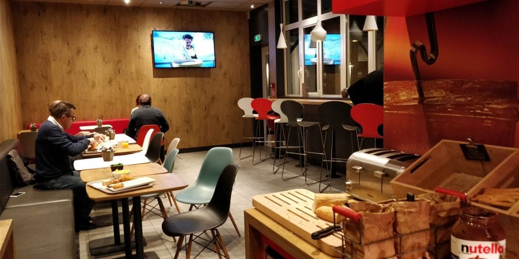 ibis Paris Levallois Perret Frühstück Raum