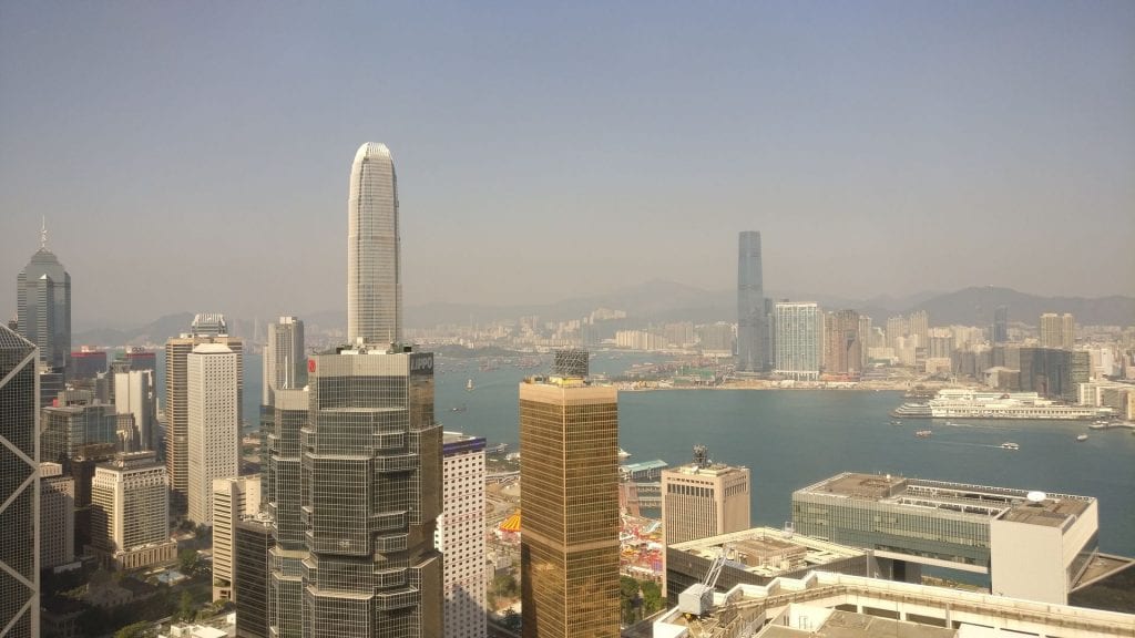 Conrad Hongkong Executive Lounge View 2
