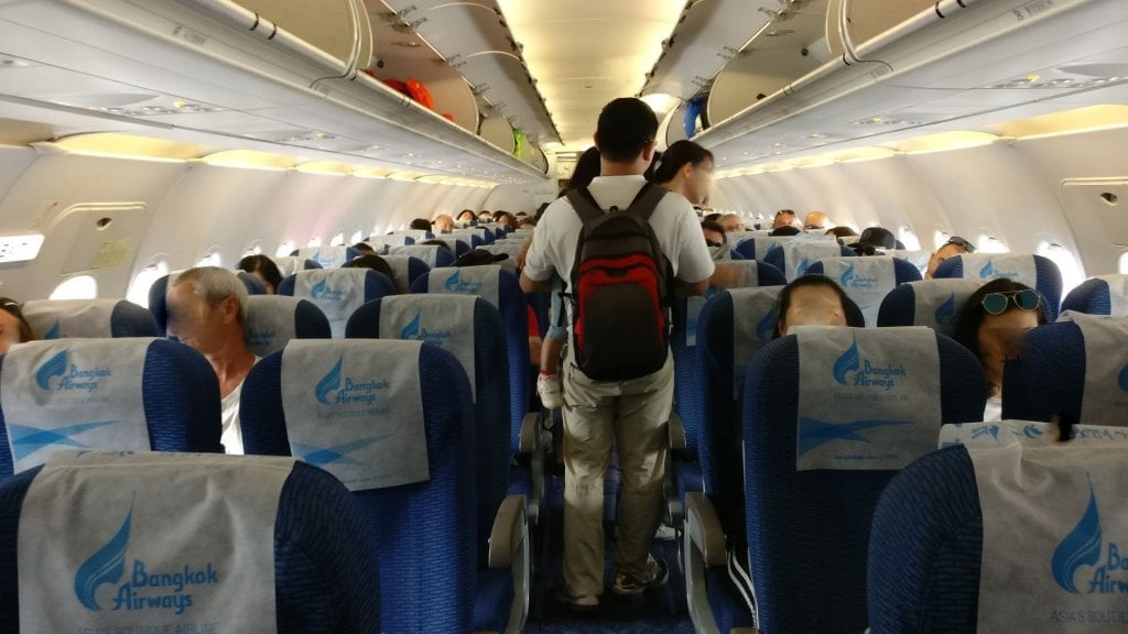 Bangkok Airways Economy Class Cabin