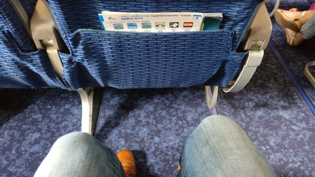 Bangkok Airways Economy Class Seat Pitch
