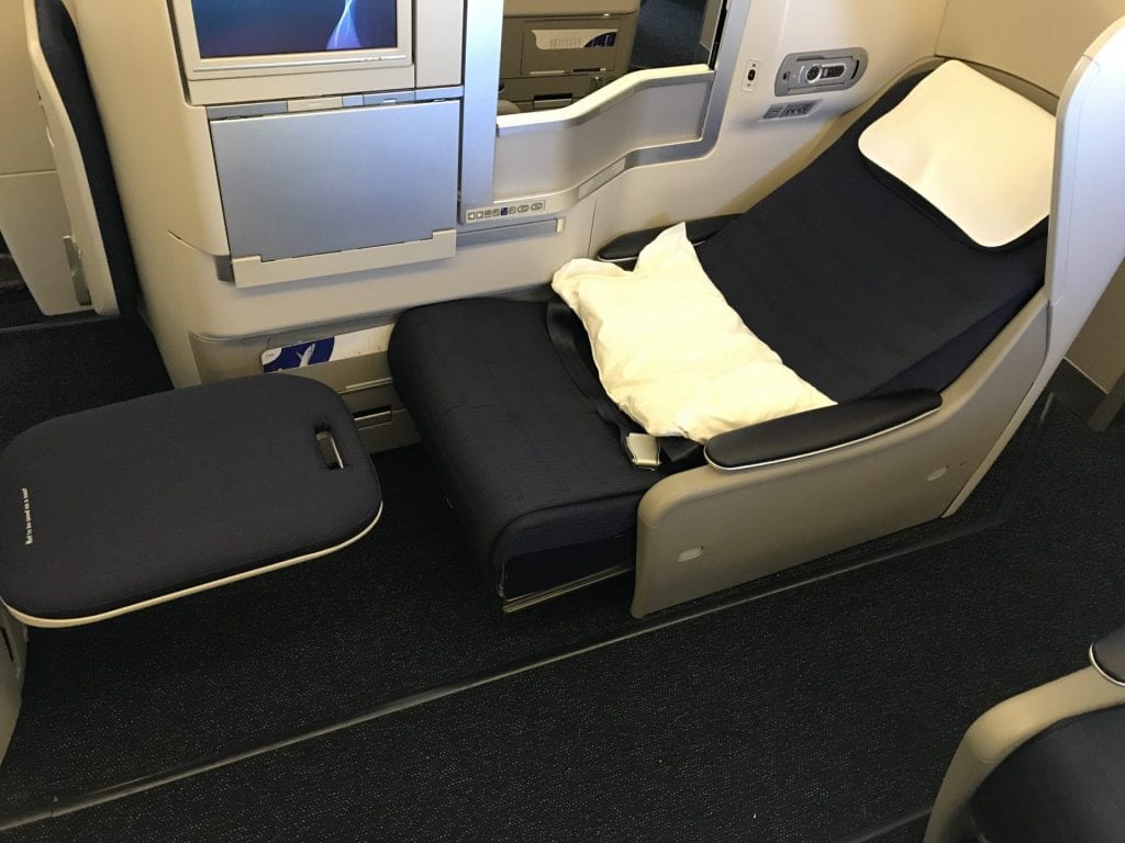 British Airways Business Class B777 Sitz 3