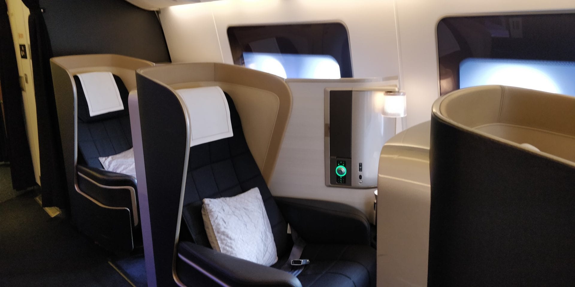 British Airways First Class Boeing 777 Sitze