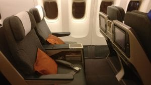 Cathay Pacific Business Class Boeing 777 300 Seat