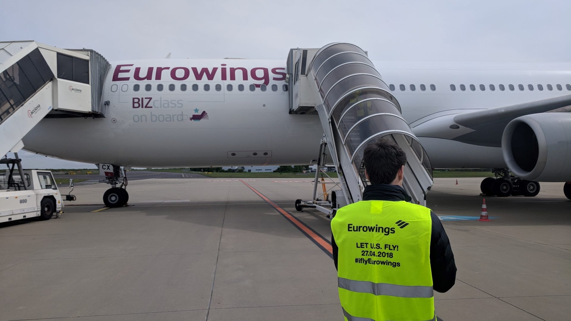 Eurowings A340 BIZ Jan