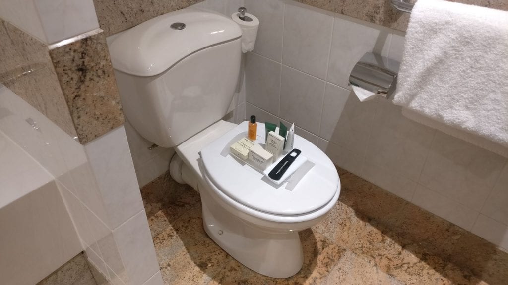 Hilton Paris Charles de Gaulle Executive Plus Room Bathroom 3