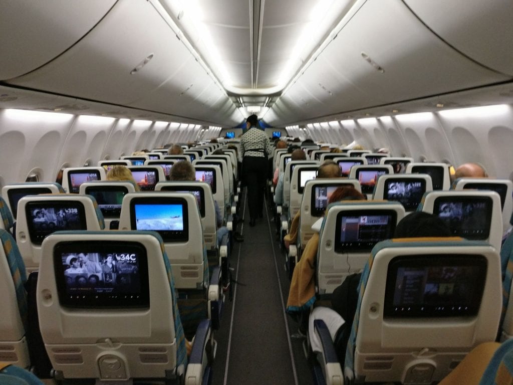 Oman Air Economy Class Boeing 737