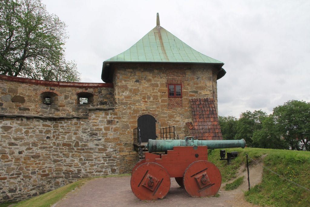 Oslo Akershus Fortress Cannon