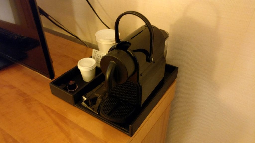 Sofitel Montreal Luxury Room Coffee Machine