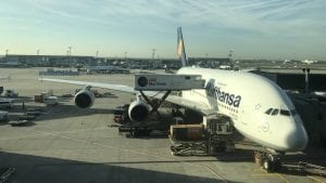 lufthansa airbus a380 frankfurt