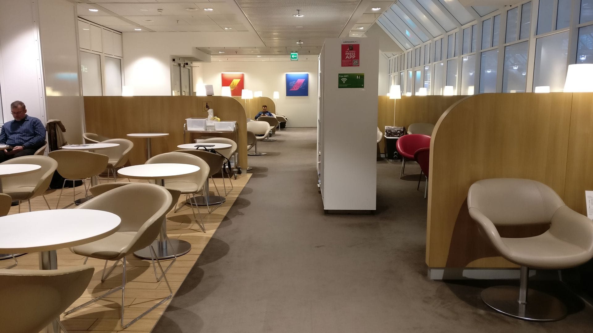 Air France Lounge München Layout 2