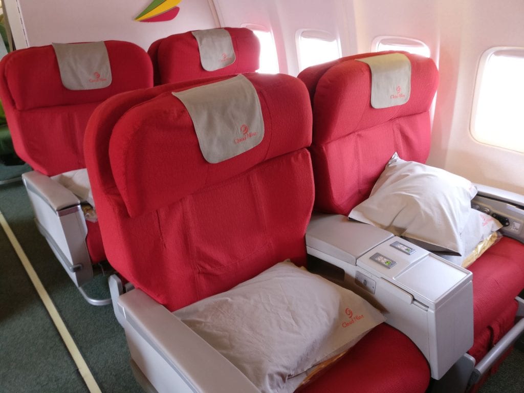 Ethiopian Airlines Business Class Boeing 737 Seat
