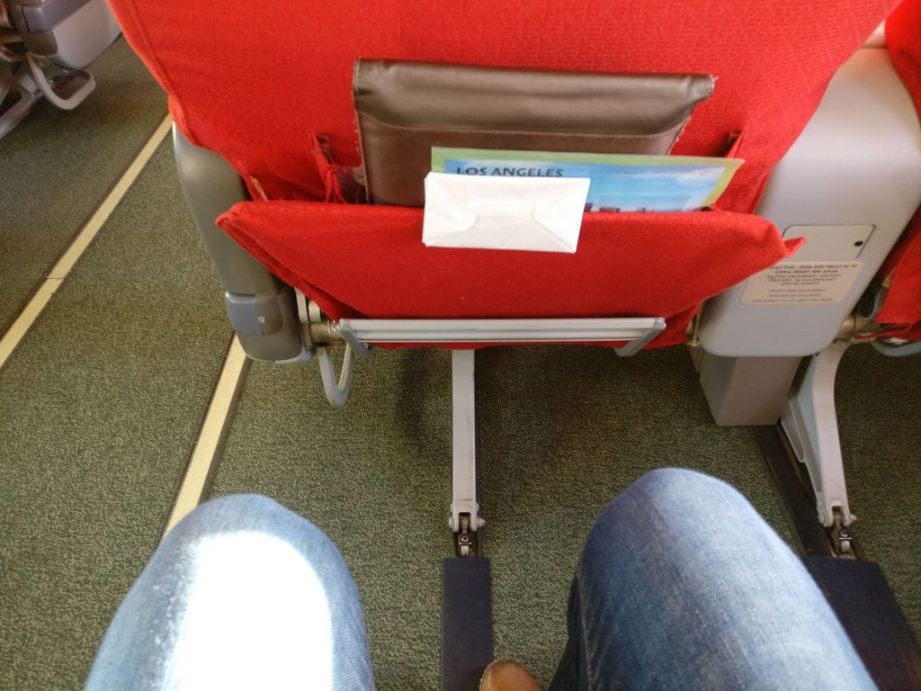 Ethiopian Airlines Business Class Boeing 737 Seat Pitch
