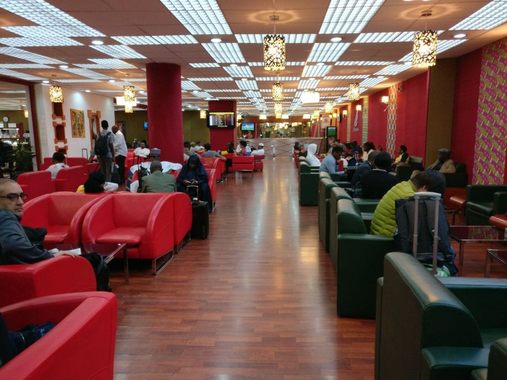 Ethiopian Airlines Cloud 9 Lounge Addis Ababa Seating