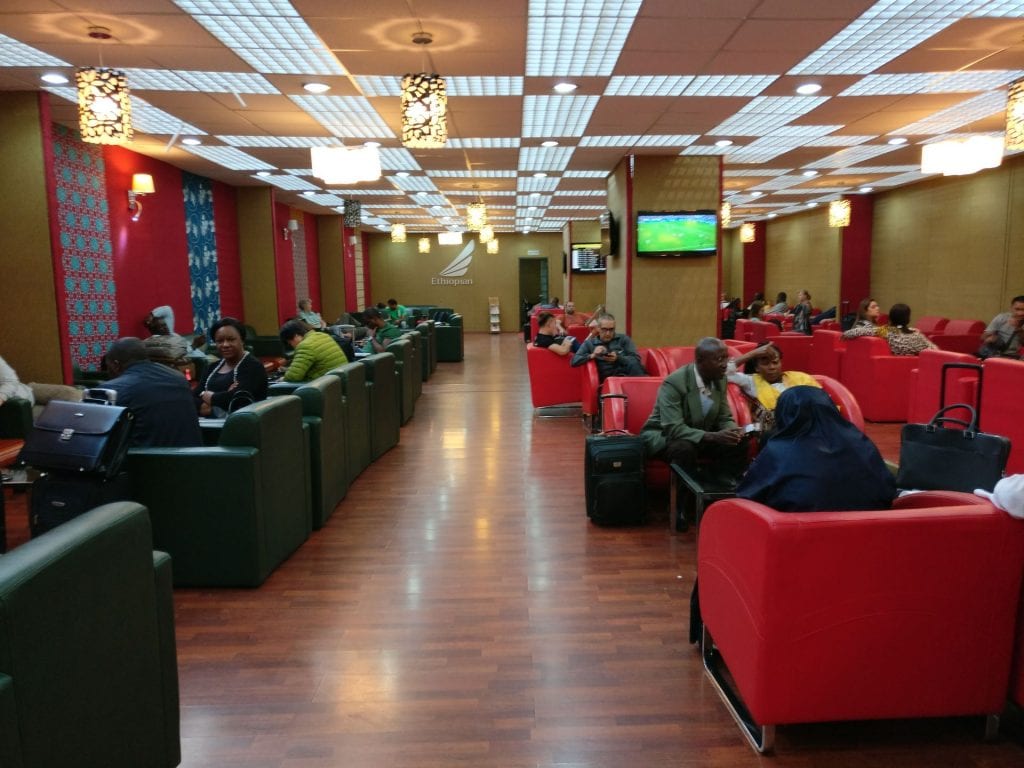 Ethiopian Airlines Cloud 9 Lounge Addis Ababa Seating 3