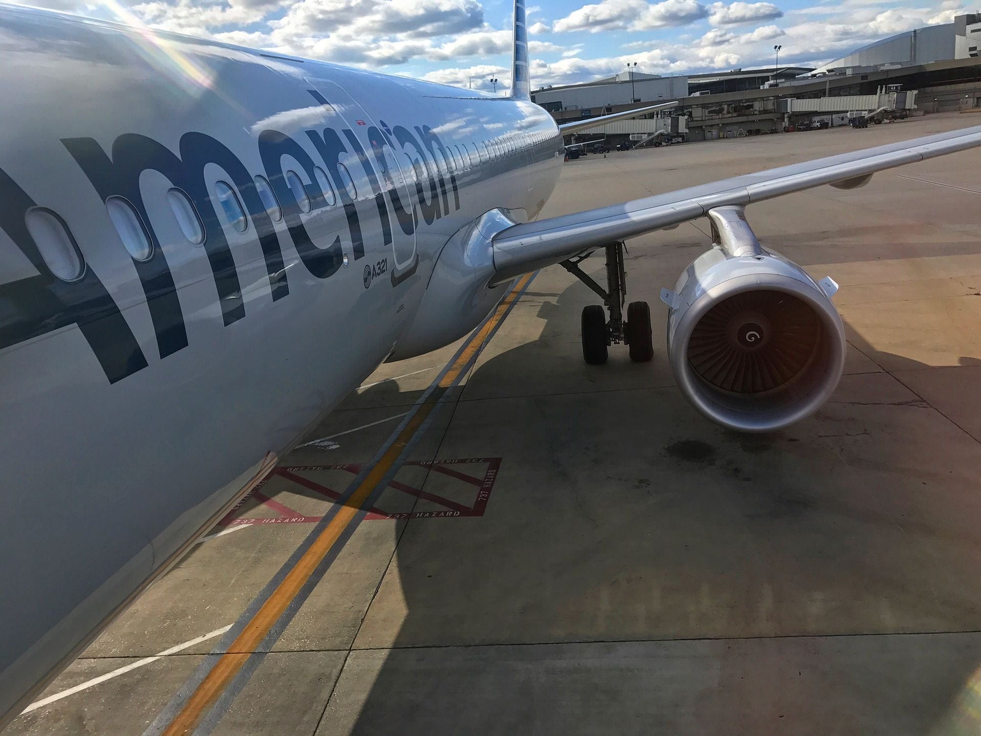 American Airlines Kurzstrecke Boarding 2