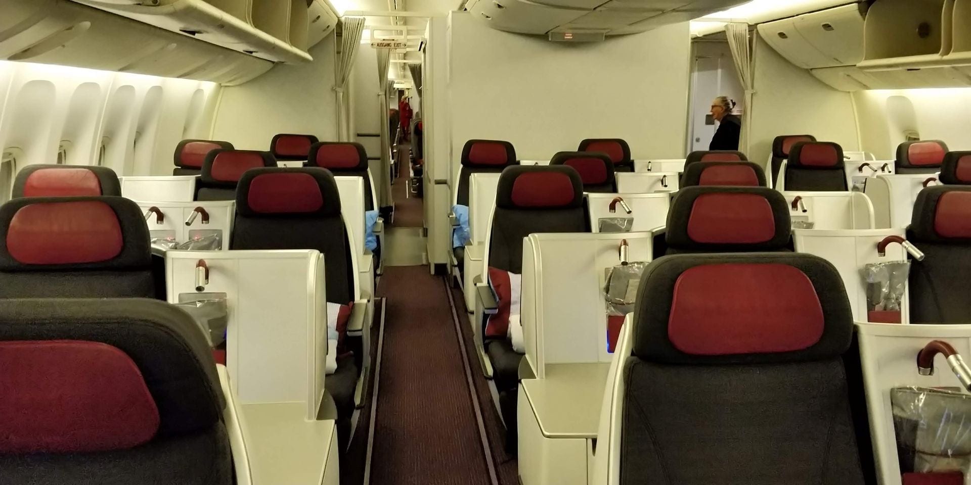 Austrian Airlines Business Class Boeing 777