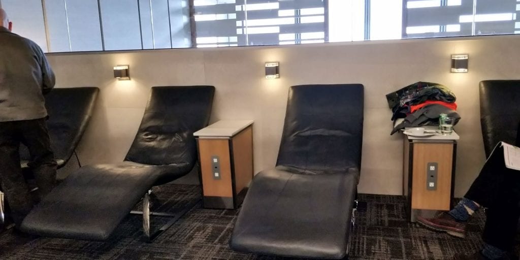 American Airlines Flagship Lounge Chicago T3 Liegen