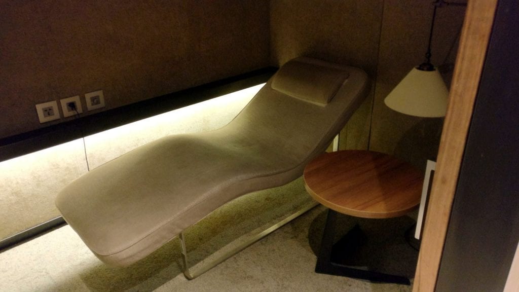 China Airlines Lounge Taipeh T1A Erholungsbereich