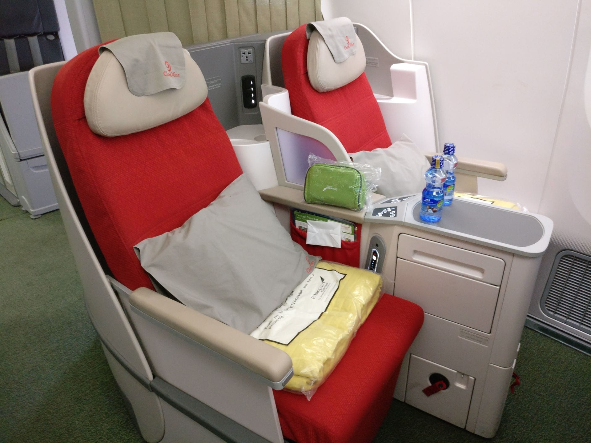 Ethiopian Airlines Business Class Boeing 787 Seat