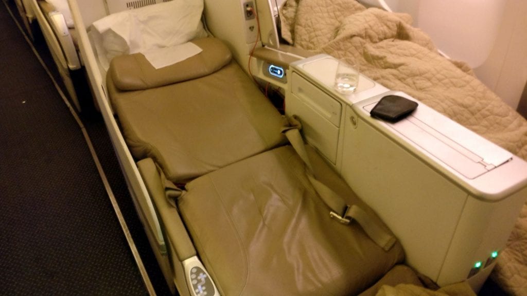Saudia Business Class Boeing 777 Bett