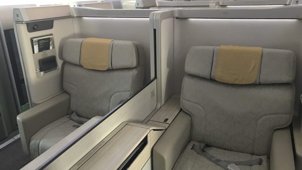 Asiana First Class Airbus A380 Sitze