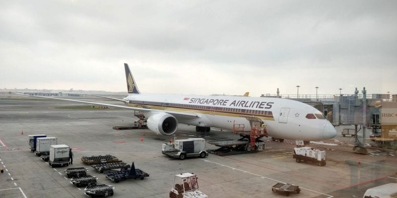 Singapore Airlines Boeing 787 10