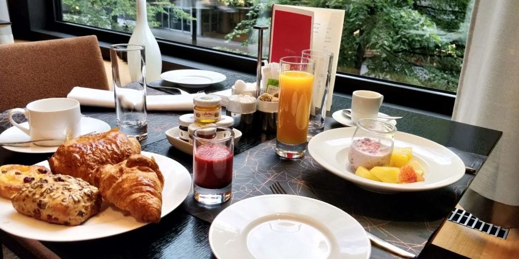 Sofitel Berlin Kurfürstendamm Frühstück Teller