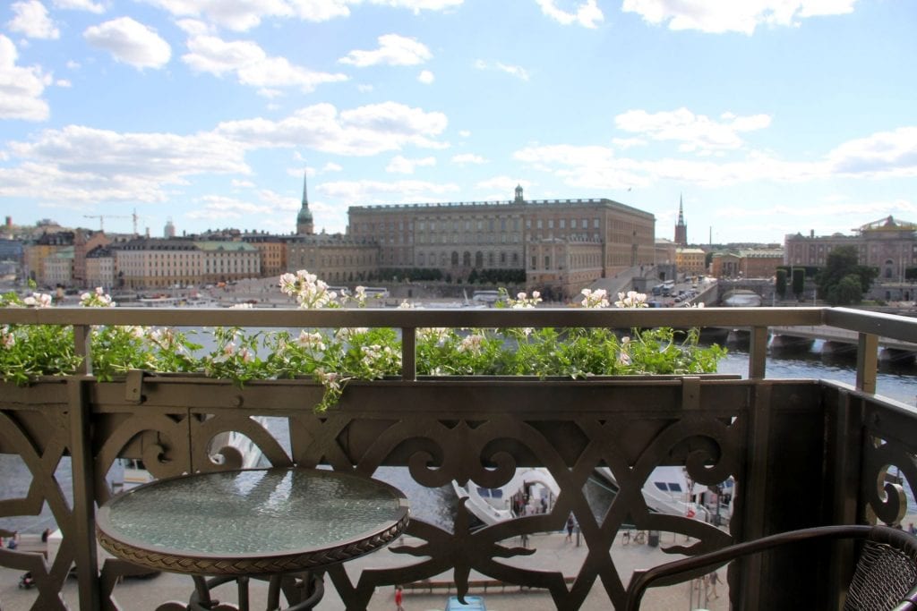 Grand Hotel Stockholm Balkon