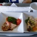 LOT Premium Economy Class Essen Kurzstrecke 2