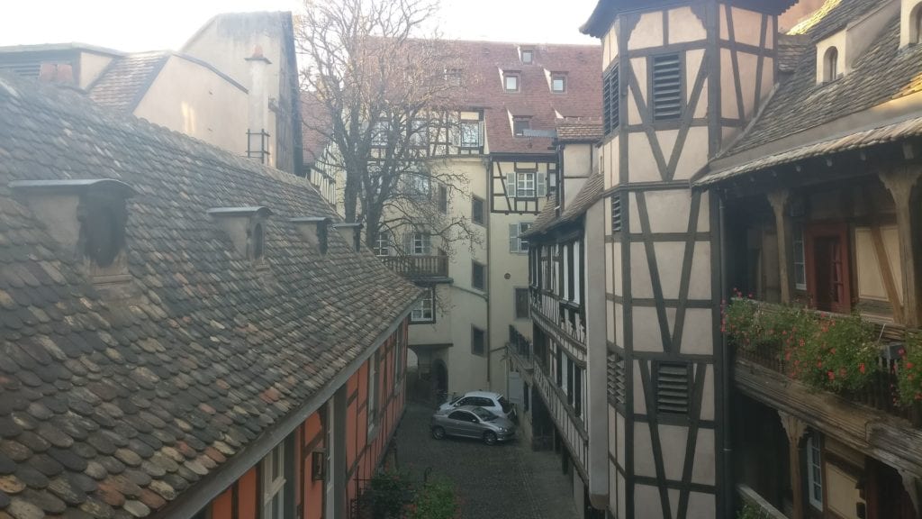 Cour Du Corbeau Straßburg Deluxe Zimmer Ausblick