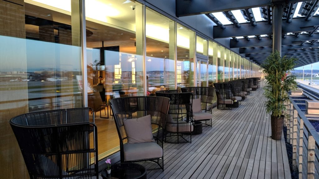 PrimeClass Lounge Zürich Terasse