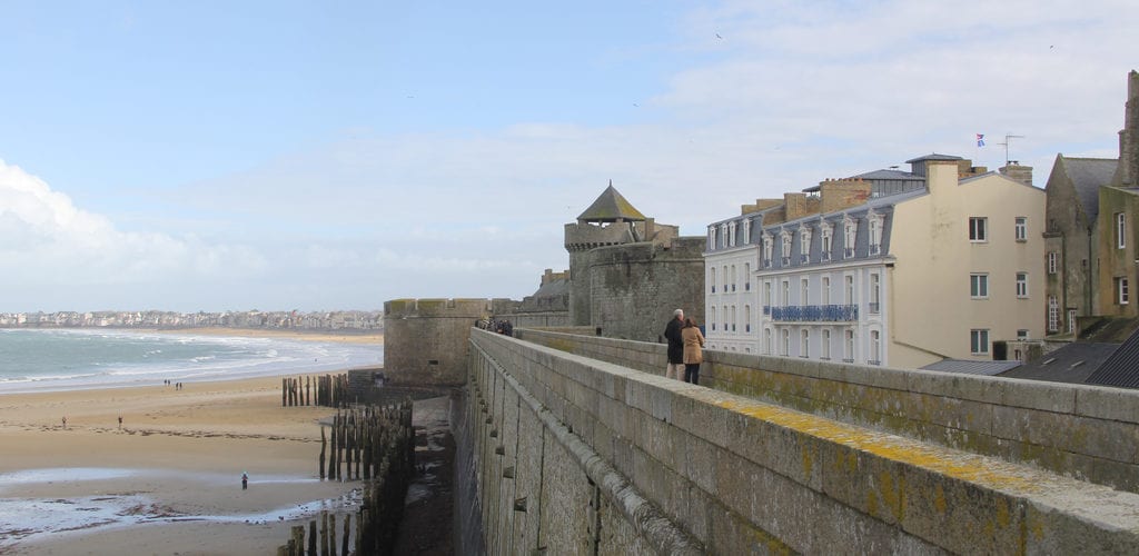 Saint Malo Stadtmauer