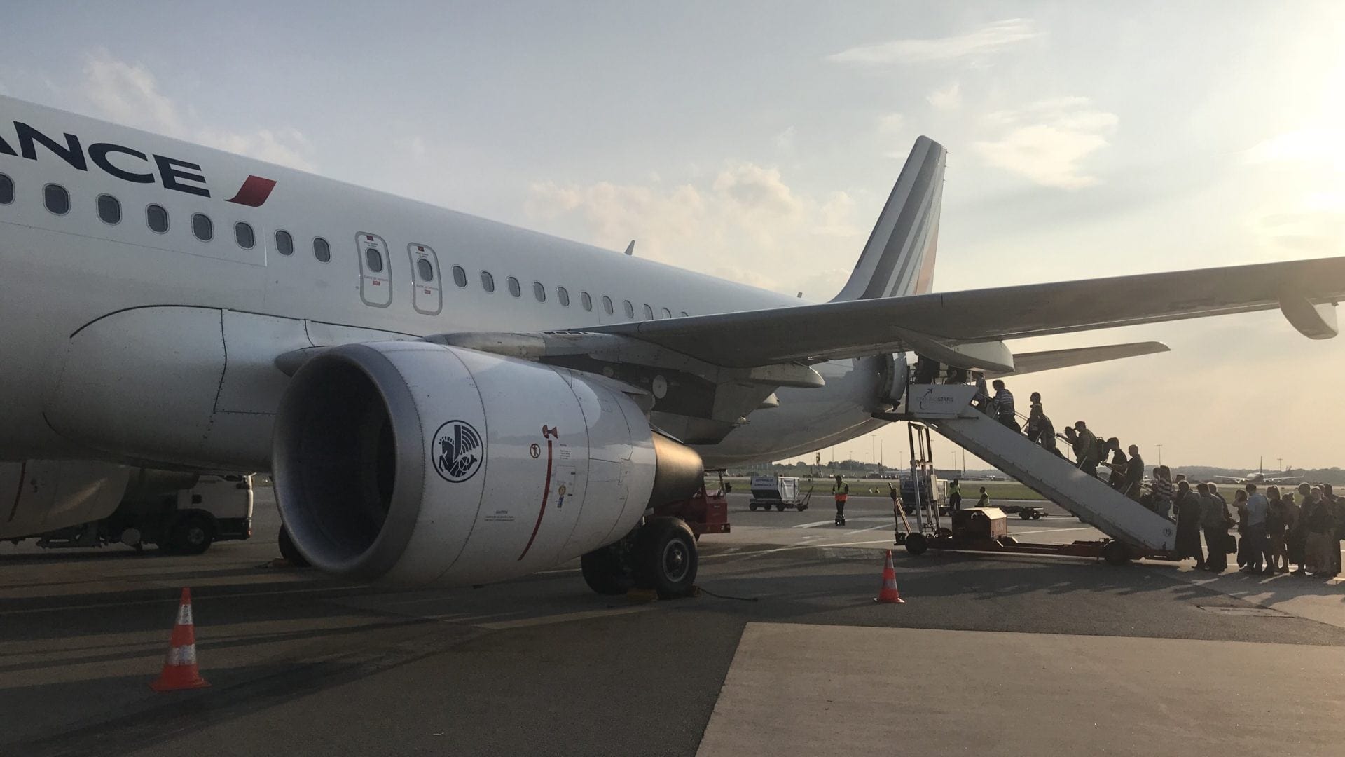 Air France A320 Hamburg