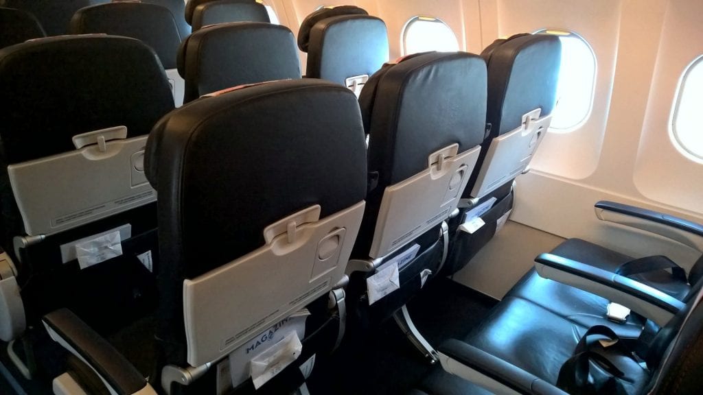 Air France Economy Class Kurzstrecke Sitze 2