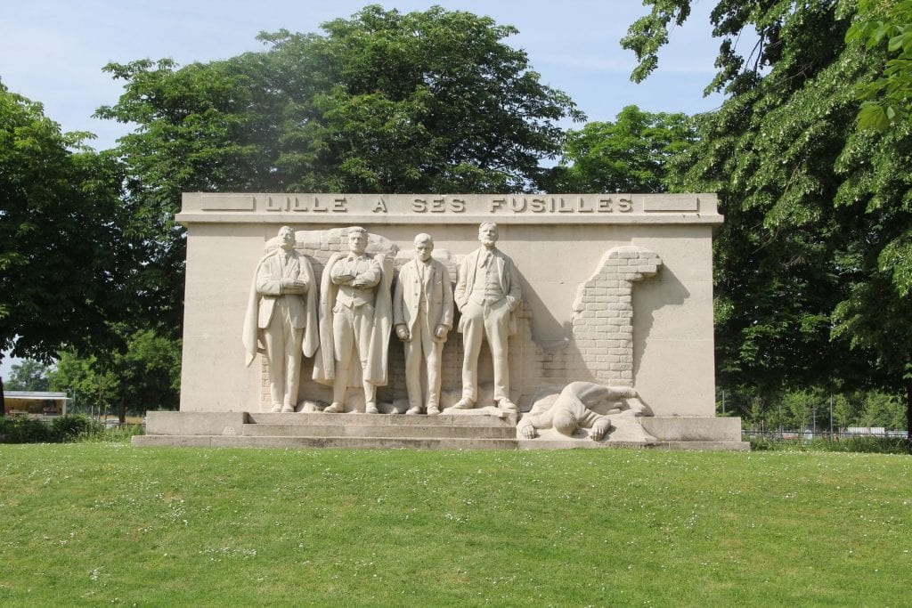 Citadelle Park Statue Lille
