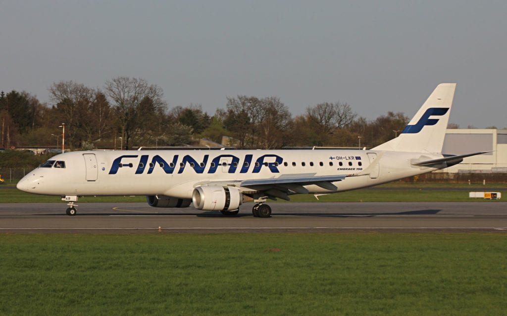 Finnair Embraer 190 Meilen sammeln Plus Kurzstrecke